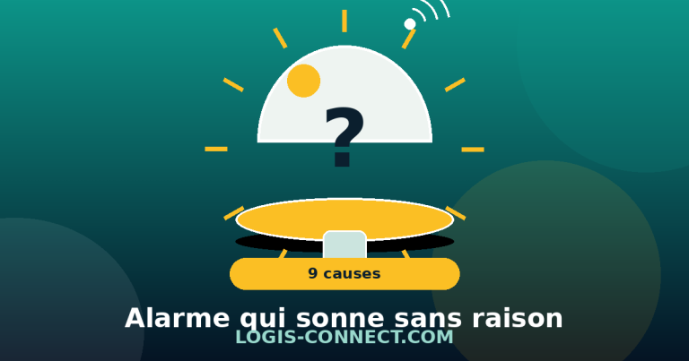 Alarme connectée qui se déclenche sans raison : 9 causes et solutions (2026)