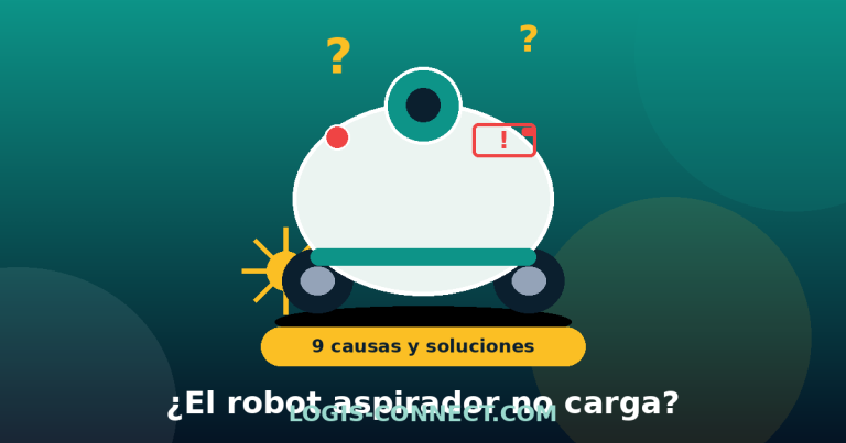 ¿Tu robot aspirador no carga o no funciona? 9 causas y soluciones (2026)
