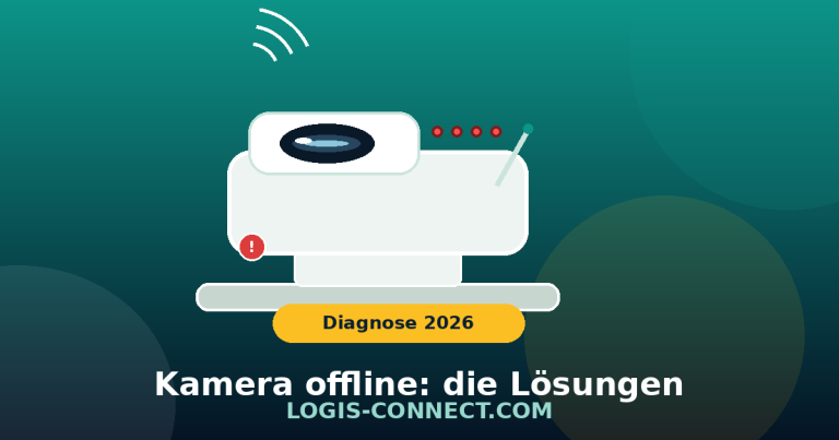 Überwachungskamera offline / verbindet sich nicht mit WLAN: Ursachen & Lösungen (2026)