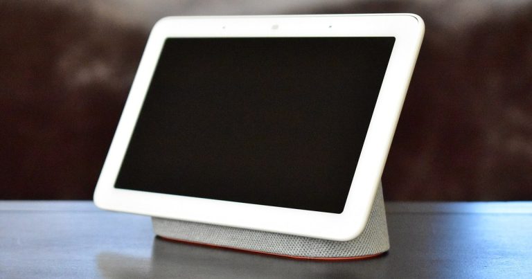 Hub domotique Google Home Hub