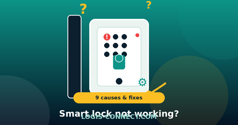 Smart Lock Not Working or Won’t Lock? 9 Causes and Fixes (2026 Guide)