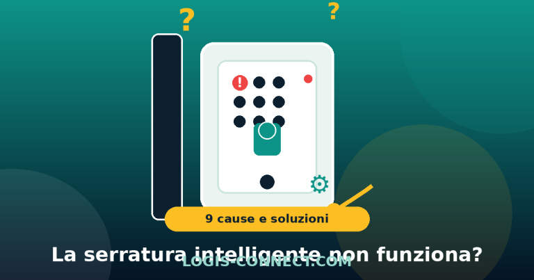 La serratura intelligente non funziona o non blocca? 9 cause e soluzioni (2026)