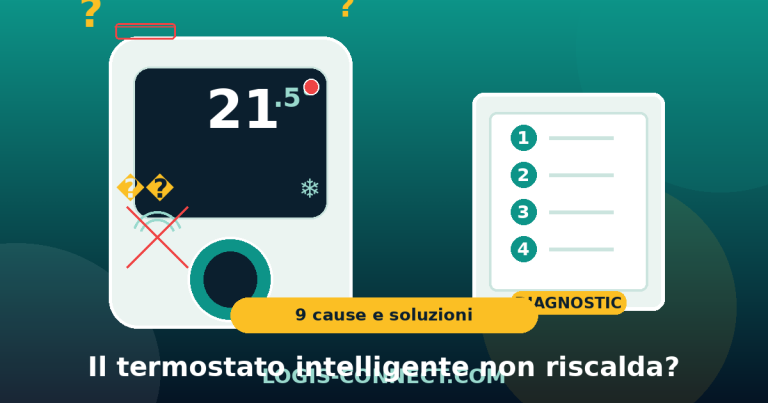 Il termostato intelligente non funziona o non riscalda? 9 cause e soluzioni (2026)