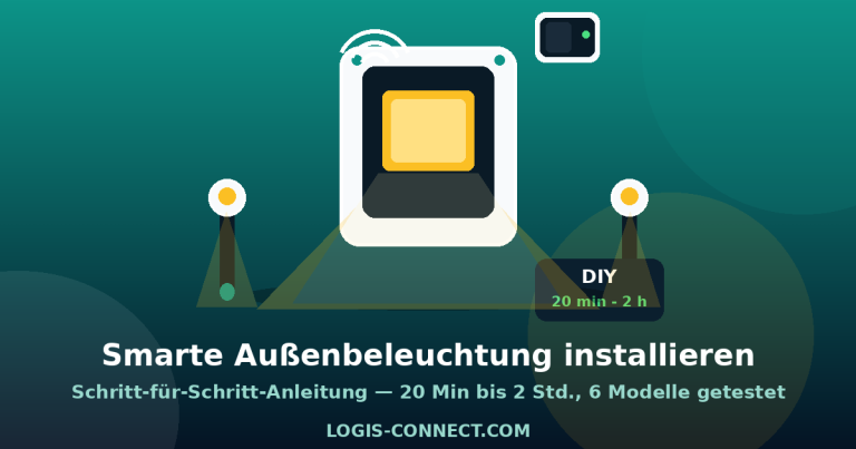 Smarte Außenbeleuchtung installieren: Schritt-für-Schritt-Anleitung 2026
