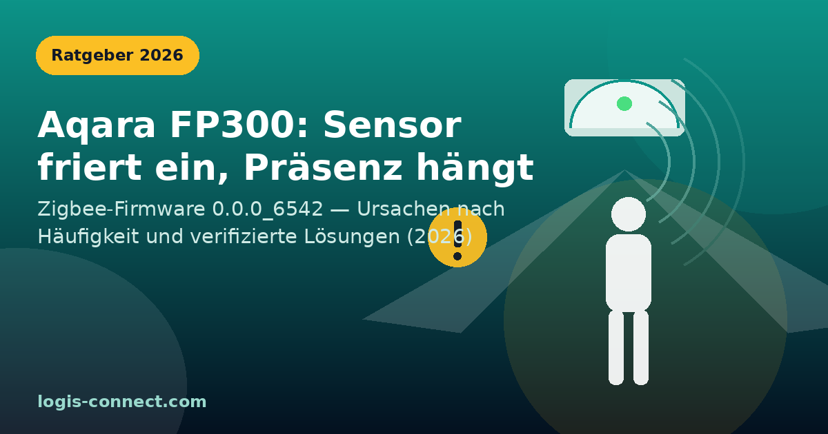 Aqara FP300: eingefrorener Präsenzsensor und hängende Präsenz nach Zigbee-Firmware 6542 — Ratgeber 2026