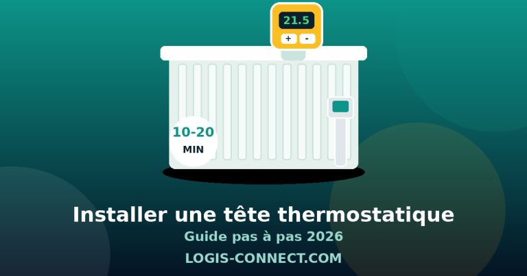Comment installer une tête thermostatique connectée : guide pas à pas (2026)